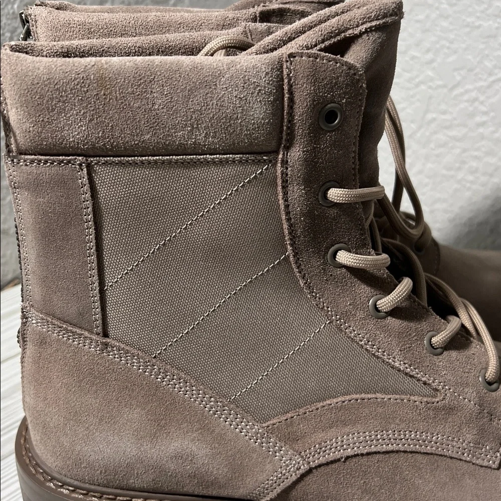 Saint Morta men’s Legion lace up boots taupe‎ size 11 suede leather upper